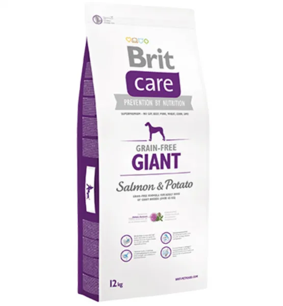 Brit Care Grain-free Giant Salmon & Potato 12 kg Köpek Maması