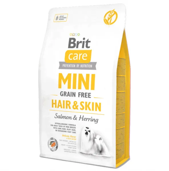 Brit Care Mini Grain-free Hair & Skin 2 kg Köpek Maması