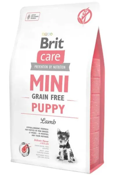 Brit Care Mini Kuzulu Tahılsız Yavru 7 kg Köpek Maması