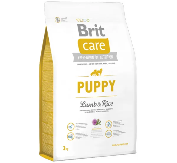 Brit Care Puppy Lamb & Rice 3 kg Köpek Maması