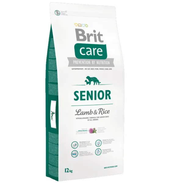 Brit Care Senior Lamb & Rice 12 kg Köpek Maması