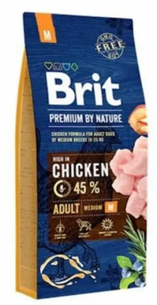 Brit Premium By Nature Tavuklu Orta Irk Yetişkin 15 kg Köpek Maması