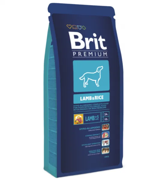Brit Premium Lamb & Rice 15 kg Köpek Maması
