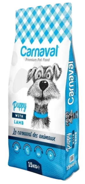 Carnaval Premium Kuzu Etli ve Pirinçli Yavru 15 kg Köpek Maması