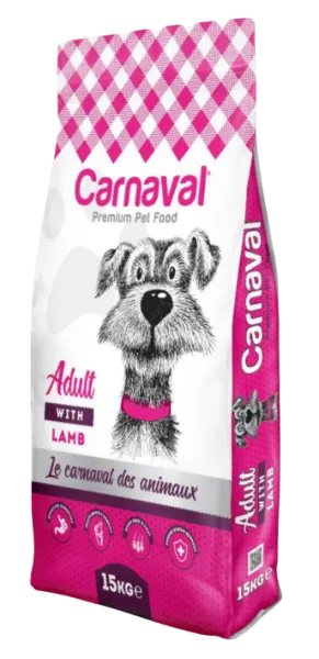 Carnaval Premium Kuzu Etli ve Pirinçli Yetişkin 15 kg Köpek Maması