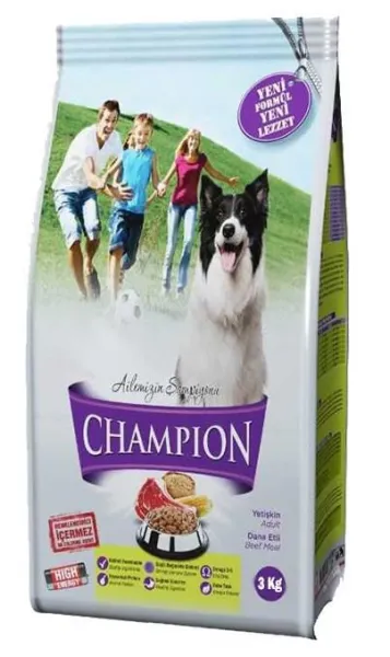 Champion Dana Etli Yetişkin 3 kg Köpek Maması