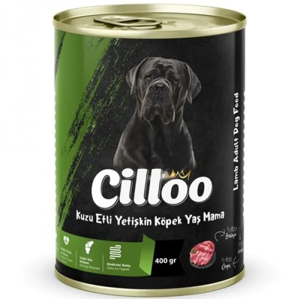 Cilloo Kuzu Etli Yetişkin 400 gr Köpek Maması