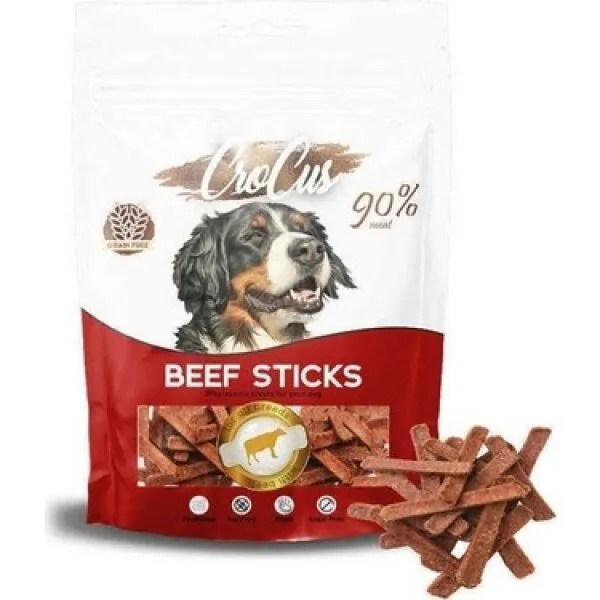 Crocus Beef Sticks Biftek Etli Tahılsız 80 gr 80 gr Köpek Maması