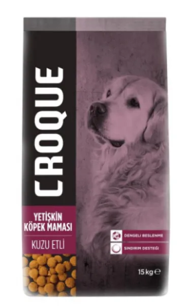 Croque Kuzulu Yetişkin 15 kg Köpek Maması