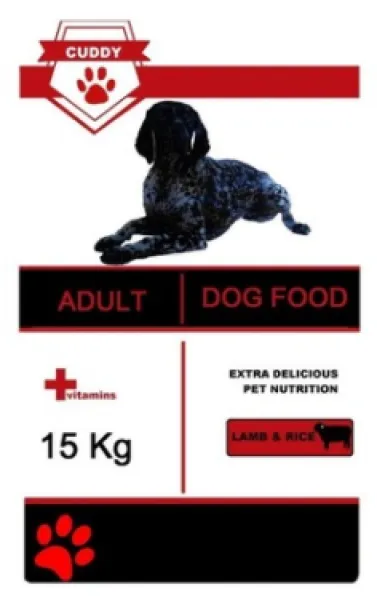 Cuddy Kuzu Etli Yetişkin 15 kg Köpek Maması