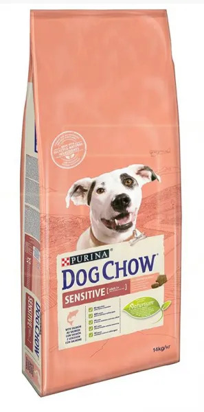 Dog Chow Sensitive Somonlu Ve Pirinçli 14 kg Köpek Maması
