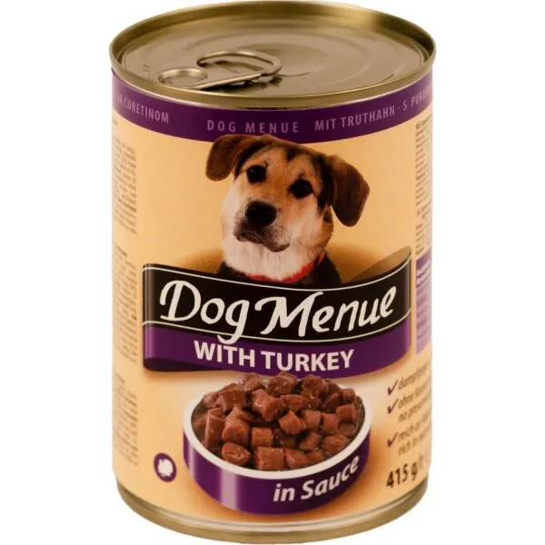 Dog Menue Hindili 415 gr Köpek Maması