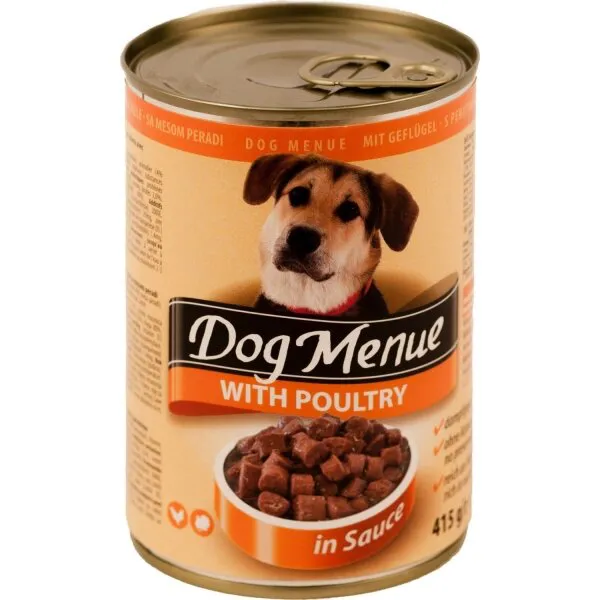 Dog Menue Kümes Hayvanlı 415 gr Köpek Maması