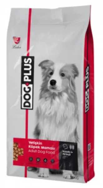 Dog Plus Kuzu Etli Pirinçli Yetişkin 15 kg Köpek Maması