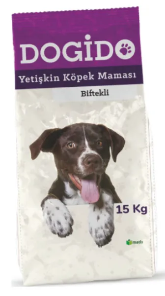 Dogido Biftekli Yetişkin 15 kg Köpek Maması