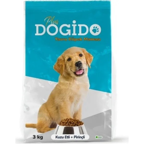 Dogido Plus Kuzu Etli ve Pirinçli Yavru 3 kg Köpek Maması