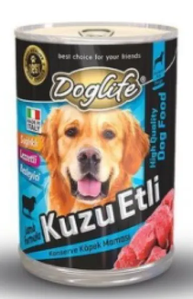 Doglife Kuzu Etli Yetişkin 415 gr Köpek Maması