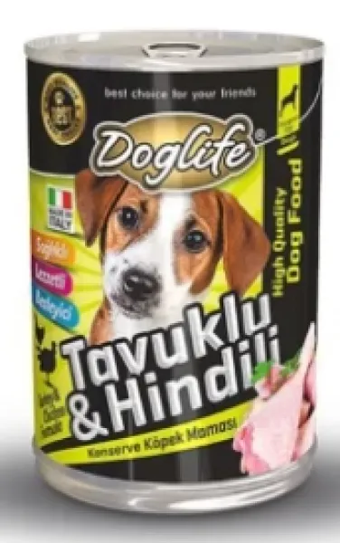 Doglife Tavuklu Ve Hindili Yetişkin 415 gr Köpek Maması