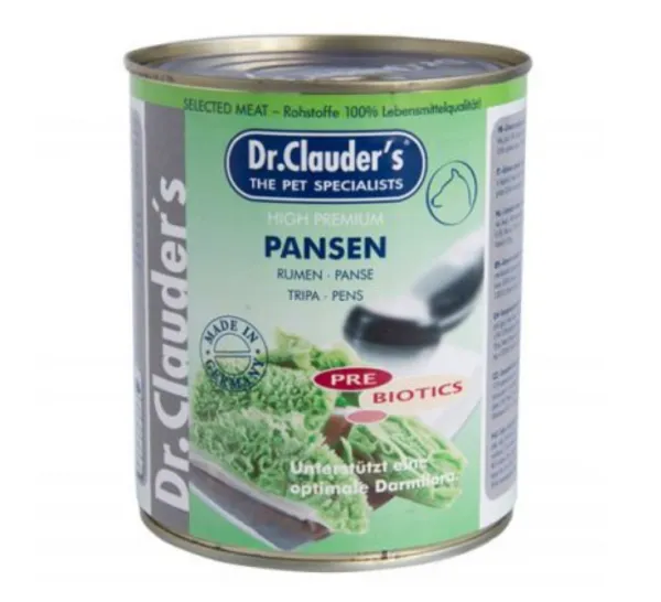 Dr.Clauder's Adult İşkembe 800 gr Köpek Maması