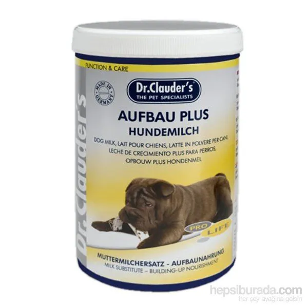 Dr.Clauder's Aufbau Plus Yavru Süt Tozu 450 gr Köpek Maması