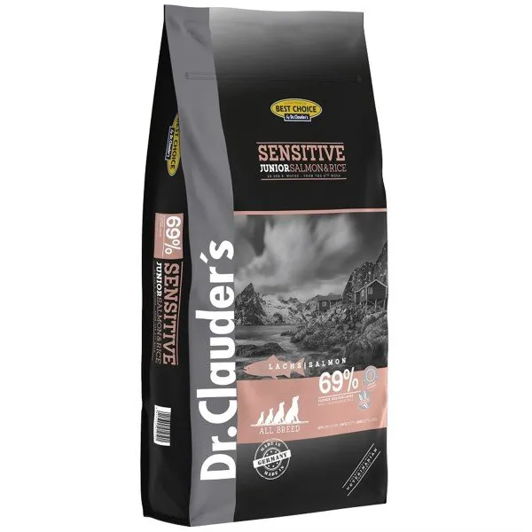 Dr.Clauder's Glutensiz Hassas Somonlu Yavru 12.5 kg Köpek Maması