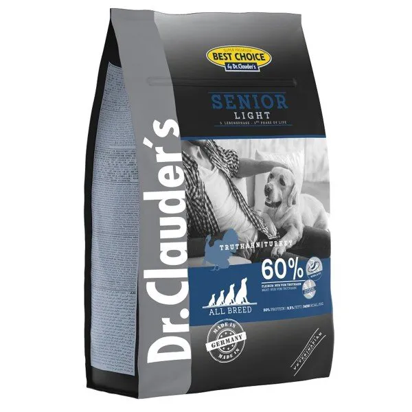 Dr.Clauder's Glutensiz Light Yaşlı 4 kg Köpek Maması