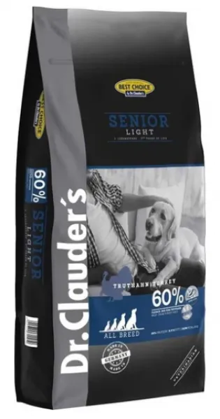 Dr.Clauder's Glutensiz Light Yaşlı Hindi Etli 12.5 kg Köpek Maması