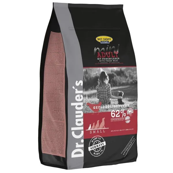 Dr.Clauder's Glutensiz Tavuklu Küçük Irk 2 kg Köpek Maması