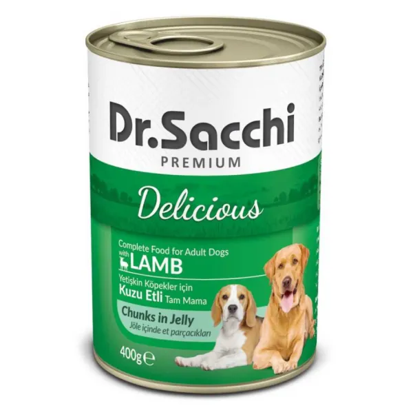 Dr.Sacchi Adult Kuzu Etli 400 gr Köpek Maması