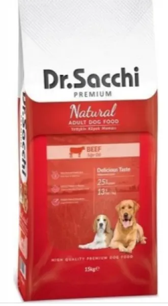 Dr.Sacchi Biftekli Yetişkin 2 kg Köpek Maması