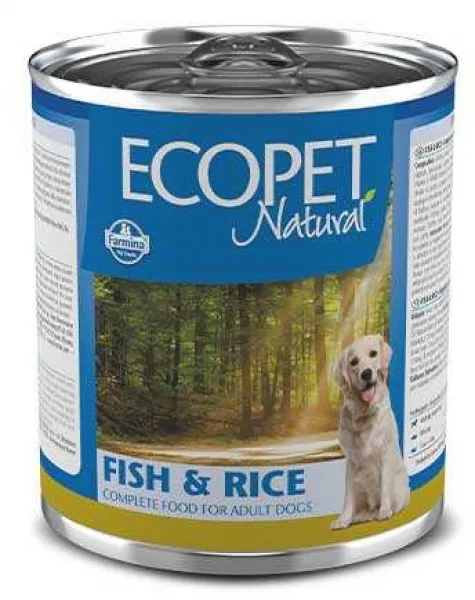 Ecopat Natural Balıklı ve Pirinçli 300 gr Köpek Maması