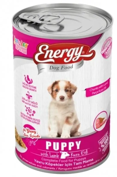 Energy Kuzu Etli Yavru 400 gr Köpek Maması