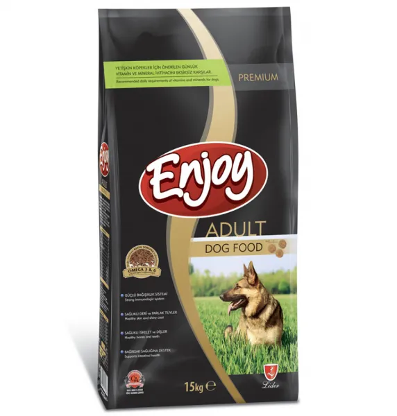 Enjoy Adult Tavuklu 15 kg 15000 gr Köpek Maması