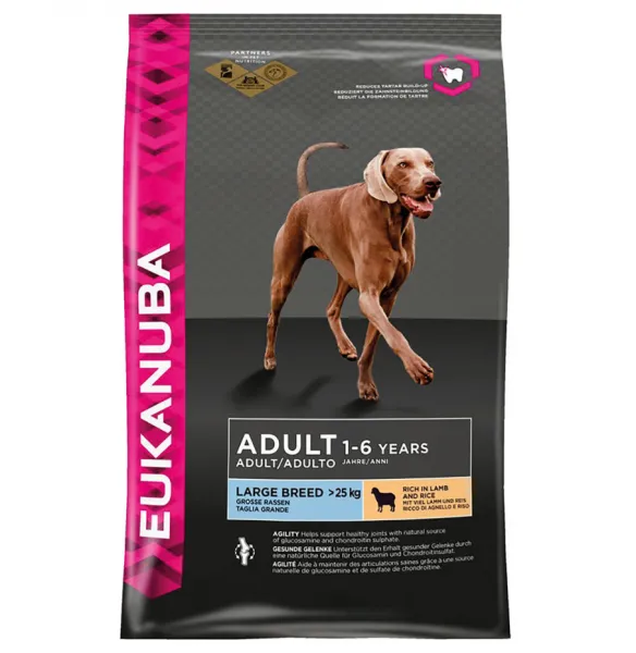 Eukanuba Adult Large Breed Lamb & Rice 12 kg Köpek Maması