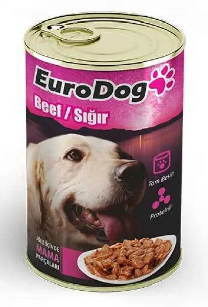 EuroDog Biftekli 415 gr Köpek Maması