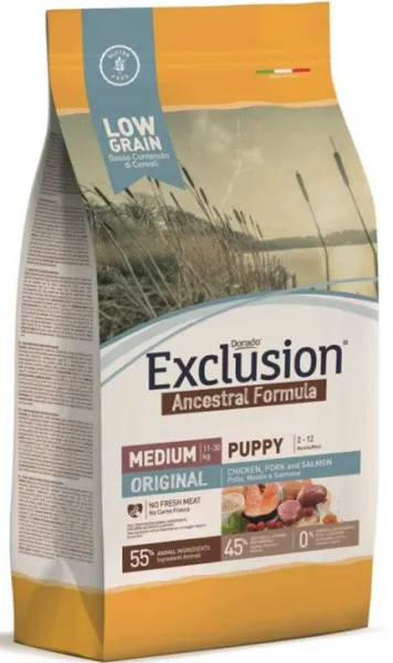 Exclusion Exclusion Yaşlı Tavuk Orta&Büyük 3 kg Köpek Maması