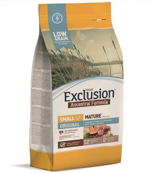 Exclusion Original Mature Mini Düşük Tahıllı 2.5 kg Köpek Maması