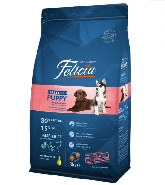 Felicia Puppy Kuzulu Büyük Irk 3 kg Köpek Maması