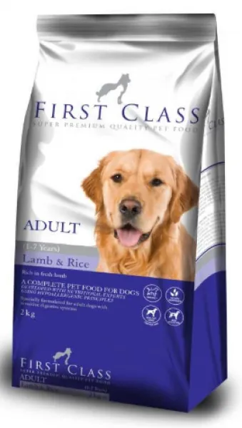 First Class Kuzulu Ve Pirinçli 12 kg Köpek Maması