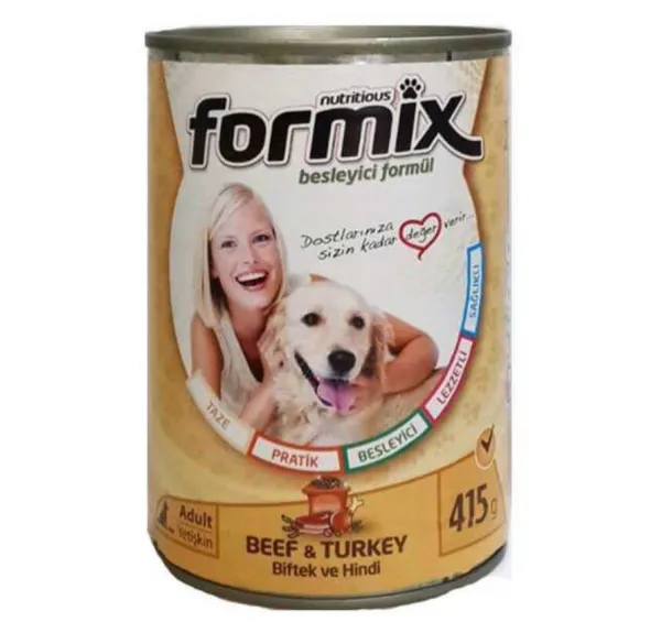 Formix Adult Biftek ve Hindili 415 gr Köpek Maması