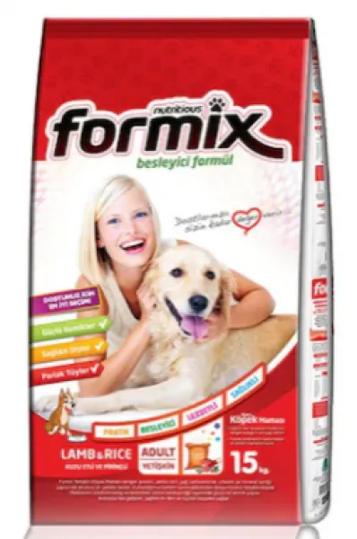 Formix Kuzu Etli Pirinçli Adult 15 kg Köpek Maması