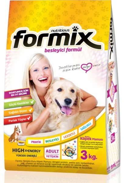 Formix Yüksek Enerjili Yetişkin 3 kg Köpek Maması