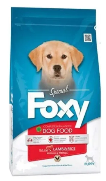 Foxy Kuzu Etli Yavru 12 kg Köpek Maması