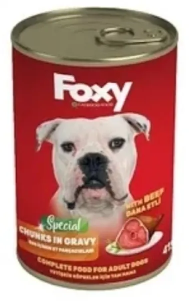 Foxy Tavuk Etli Yetişkin 415 gr Köpek Maması