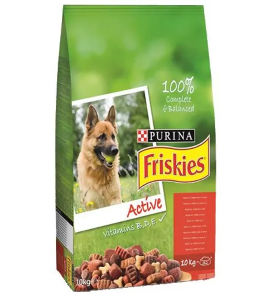 Friskies Active Etli 10 Kg Köpek Maması