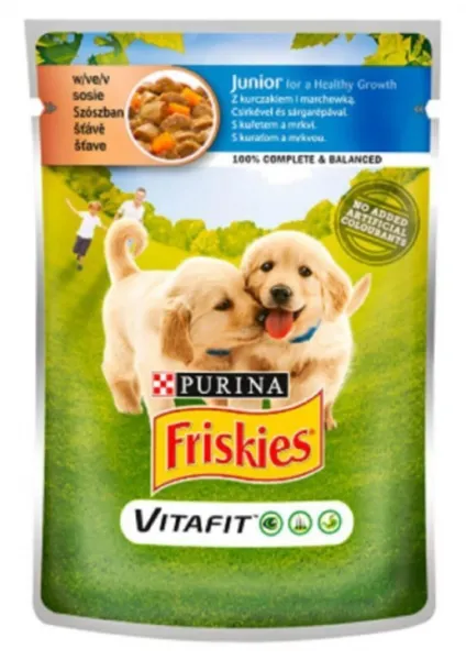 Friskies Tavuk Etli Yavru 100 gr Köpek Maması