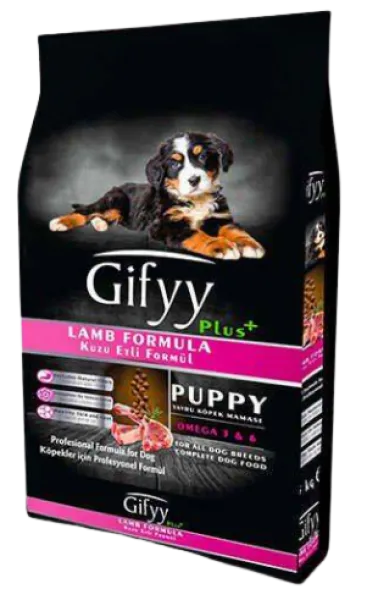 Gifyy Premium Kuzu Etli Yavru 15 kg Köpek Maması