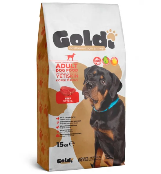 Goldi Adult Biftekli 15 kg Köpek Maması