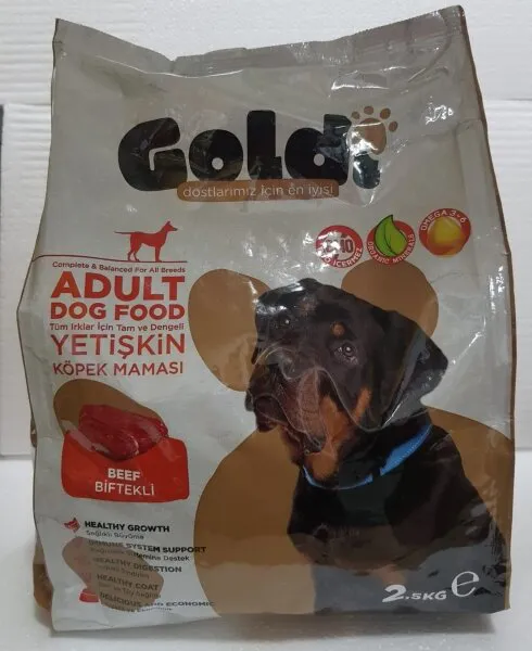 Goldi Adult Biftekli 2.5 kg Köpek Maması