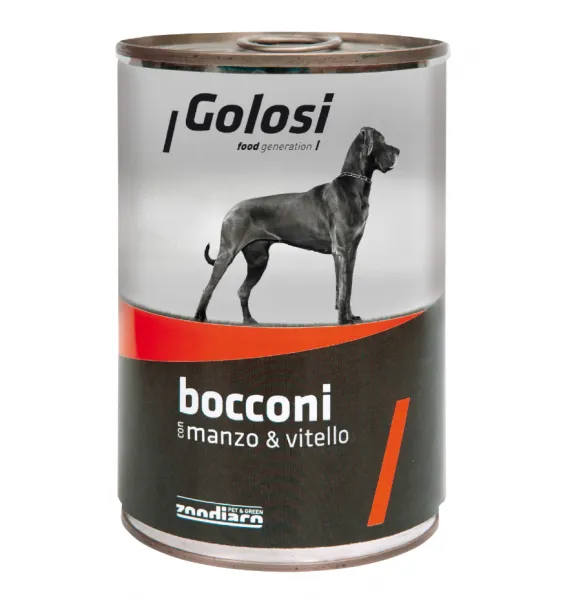 Golosi Adult Sığır ve Dana Etli 400 gr Köpek Maması